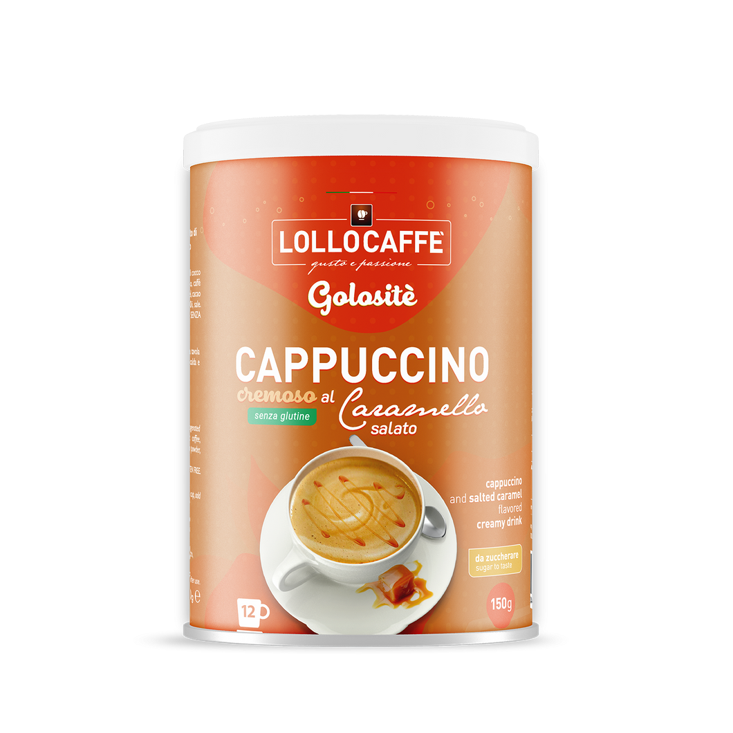 Creamy Salted Caramel Cappuccino