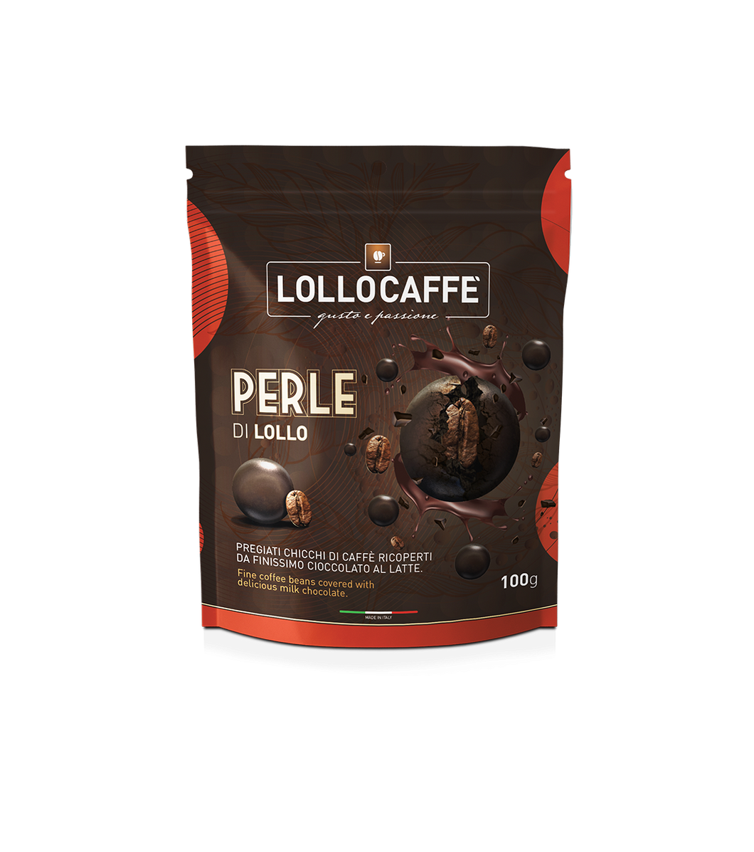 Perle di LOLLO (Milk Chocolate Covered Espresso Beans) 100gr